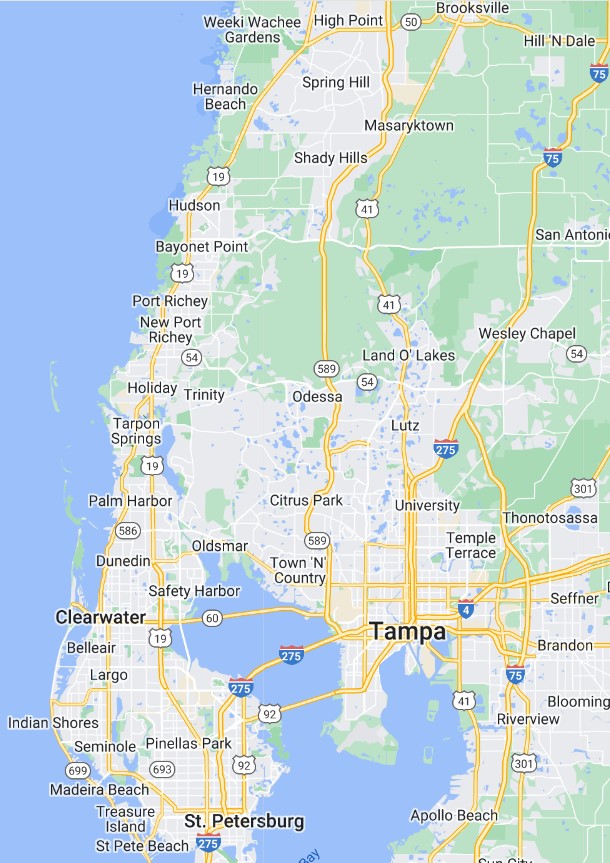 Home Inspections - Service Areas in Florida