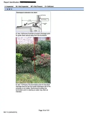 Home Inspection Report Page 10