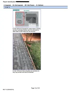 Home Inspection Report Page 9