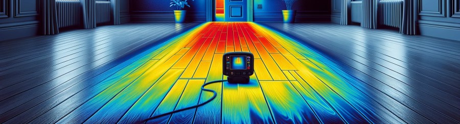 home inspection thermal image